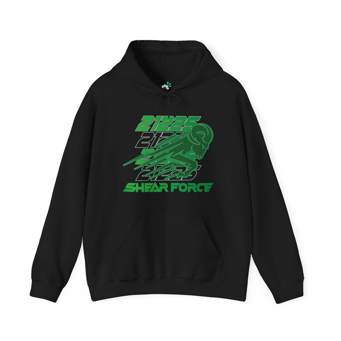 Shear Force — Vertical Charge Hoodie