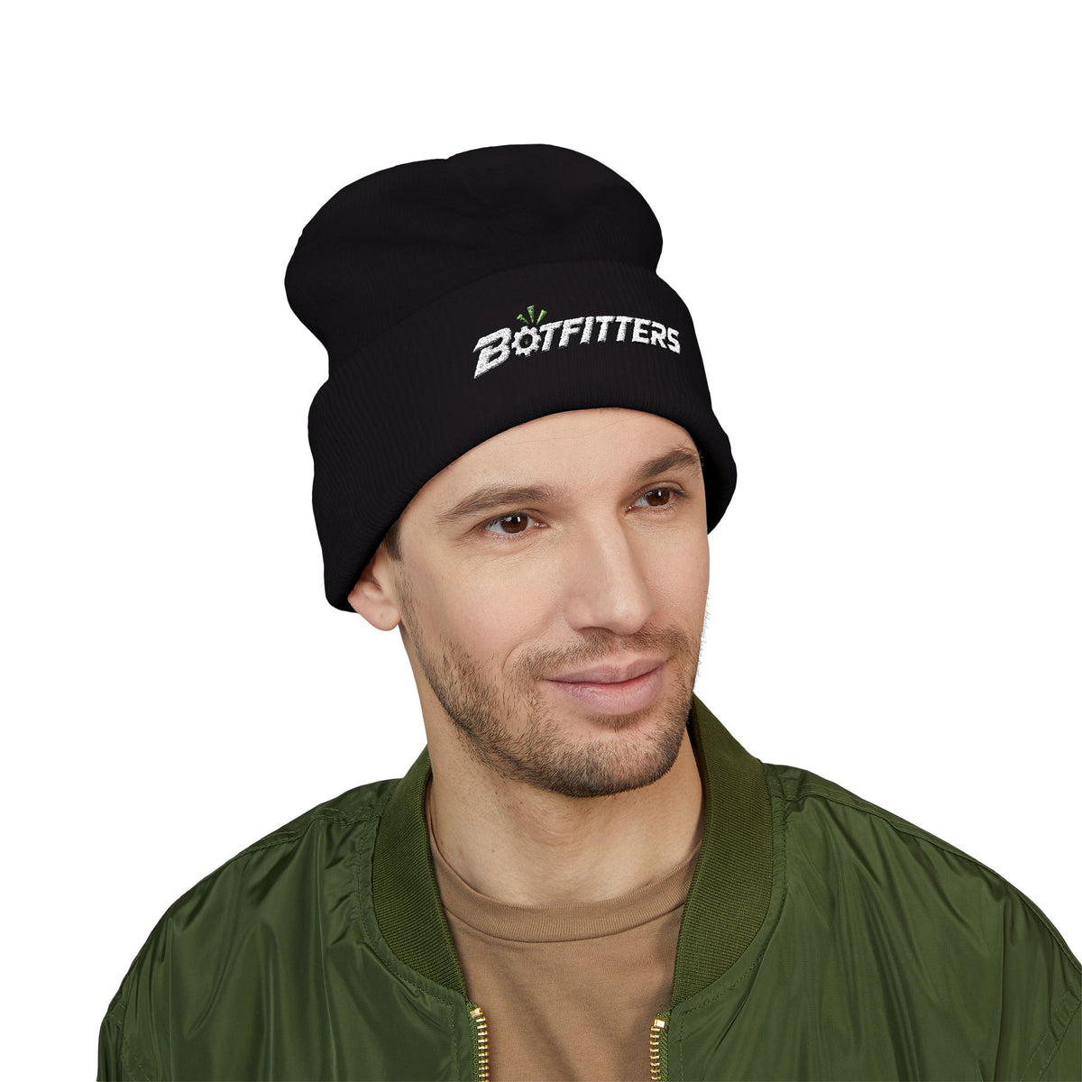 Samurai Embroidered Beanie