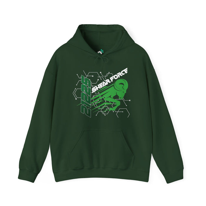 Shear Force — Circuit Ram Hoodie