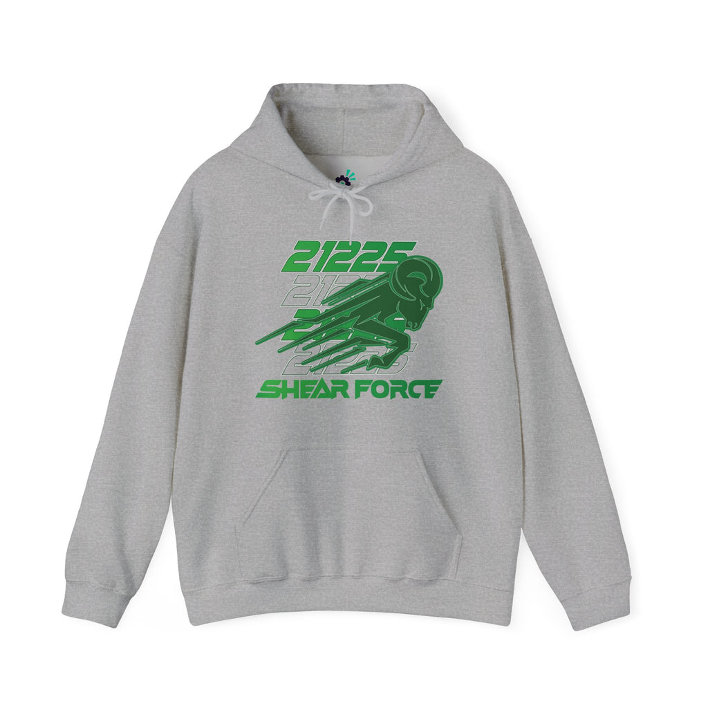 Shear Force — Vertical Charge Hoodie