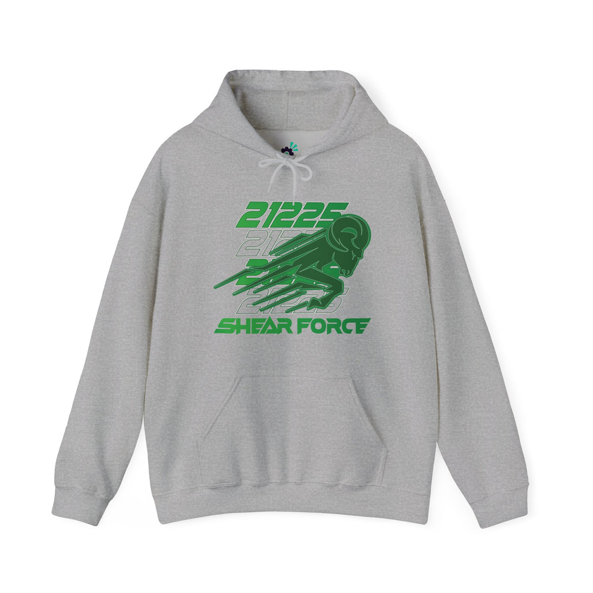 Shear Force — Vertical Charge Hoodie
