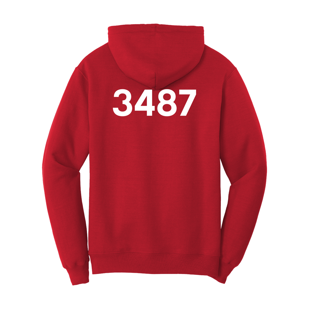 Red Pride Team Hoodie