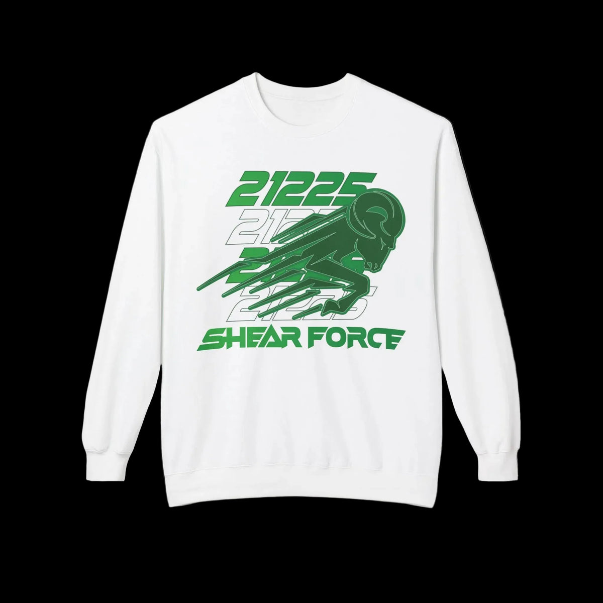 Shear Force — Vertical Charge Crewneck