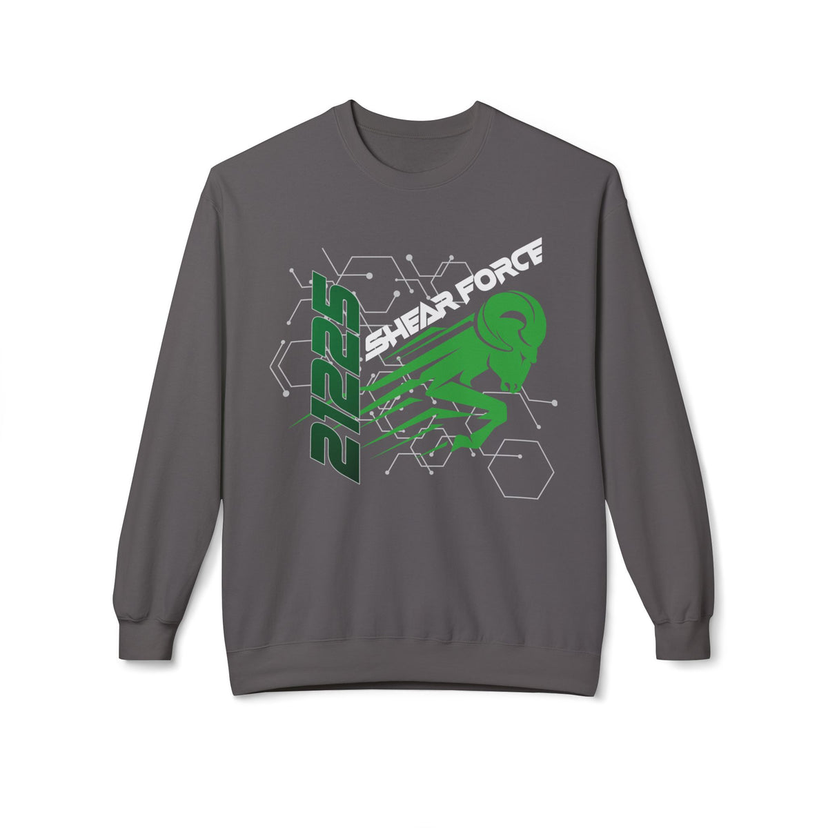 Shear Force — Circuit Ram Crewneck