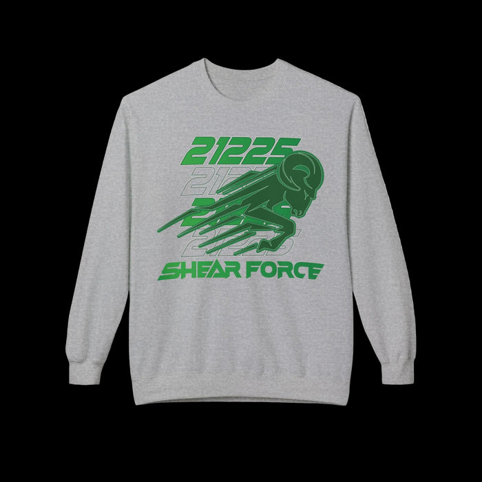 Shear Force — Vertical Charge Crewneck