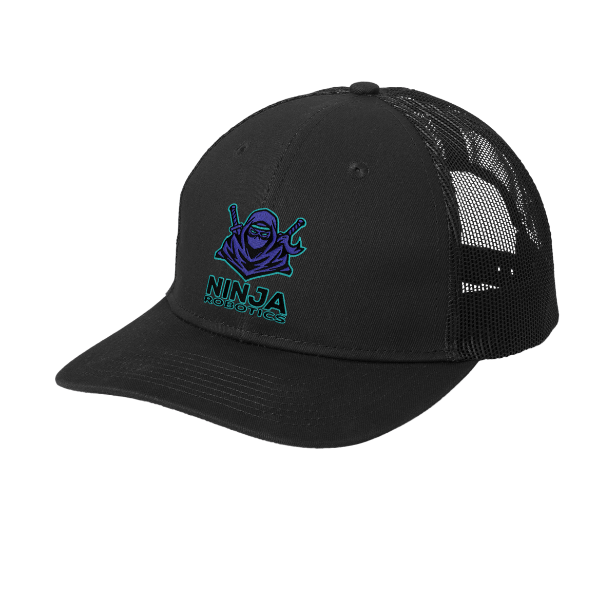 Samurai Embroidered Trucker Hat