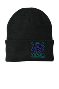 Ninja Embroidered Beanie Cap