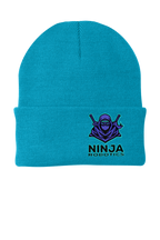 Samurai Embroidered Beanie Cap
